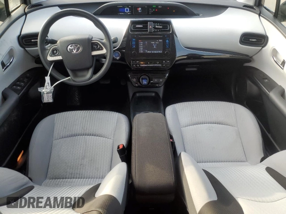 2016 Toyota Prius Two with VIN JTDKBRFU5G3505588, listed as a Copart auction lot 52018155 with 108,538 mi miles and Salvage Title. Bid and sale history available at DreamBid. Image 8.