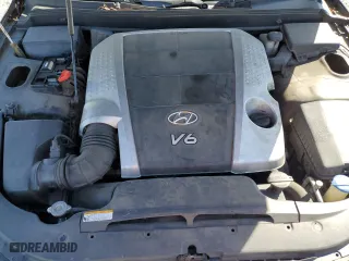 2009 Hyundai Genesis with VIN KMHGC46E09U027023, listed as a Copart auction lot 48718875 with 202,834 mi miles and Salvage Title. Bid and sale history available at carsss.com. Image 12.