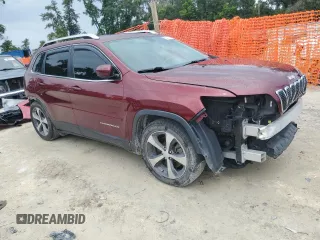 2019 Jeep Cherokee Limited with VIN 1C4PJLDB8KD185287, listed as a Copart auction lot 62718765 with 105,356 mi miles and Non repairable. Bid and sale history available at DreamBid. Image 4.