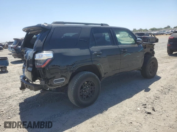 2023 Toyota 4Runner TRD Off Road Premium with VIN JTERU5JR4P6186313, listed as a Copart auction lot 58359335 with 34,715 mi miles and Salvage title. Bid and sale history available at DreamBid. Image 3.