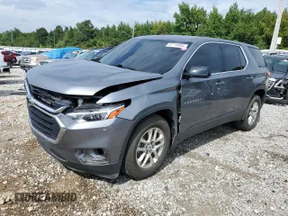 2020 Chevrolet Traverse LS with VIN 1GNERFKW4LJ128179, listed as a Copart auction lot 67110854 with 104,919 mi miles and Salvage Title. Bid and sale history available at carsss.com. Image 1.