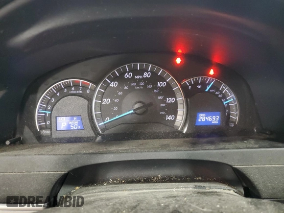 2013 Toyota Camry L with VIN 4T1BF1FKXDU643908, listed as a Copart auction lot 51803415 with 284,693 mi miles and Salvage Title. Bid and sale history available at DreamBid. Image 9.
