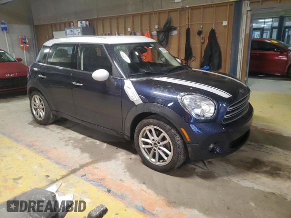 2015 MINI Countryman with VIN WMWZB3C53FWR43903, listed as a Copart auction lot 86384294 with 112,667 mi miles and Salvage Title. Bid and sale history available at DreamBid. Image 4.