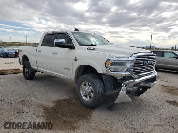 2022 Ram 2500 Laramie with VIN 3C6UR5FL5NG228396, listed as a Copart auction lot 52567385 with 94,460 mi miles and Salvage Title. Bid and sale history available at carsss.com. Image 4.