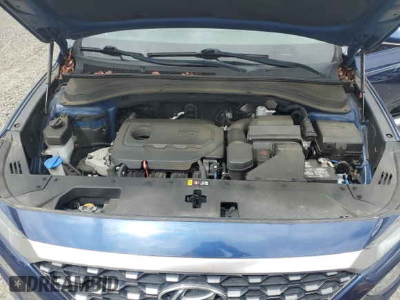 2020 Hyundai Santa Fe SE with VIN 5NMS2CAD4LH179007, listed as a Copart auction lot 60174055 with 72,505 mi miles and Salvage title. Bid and sale history available at DreamBid. Image 12.