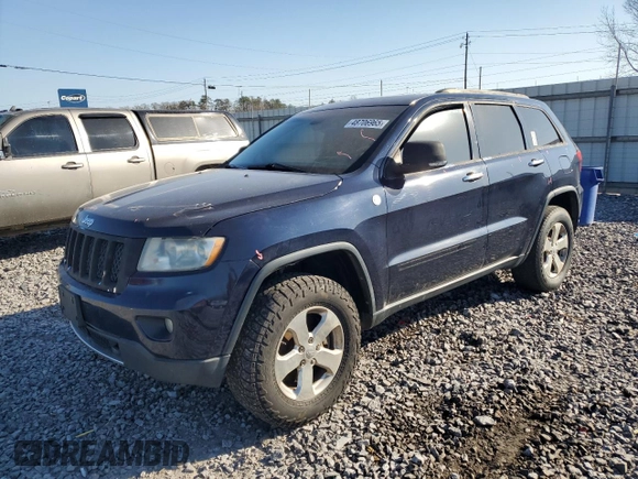 2013 Jeep Grand Cherokee Overland with VIN 1C4RJFCT8DC523252, listed as a Copart auction lot 48706965 with 173,325 mi miles and Salvage Title. Bid and sale history available at carsss.com. Image 1.