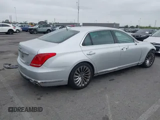 2017 Genesis G90 Premium with VIN KMHG34JA4HU034088, listed as a IAAI auction lot 42180397 with 123,318 mi miles and . Bid and sale history available at DreamBid. Image 4.