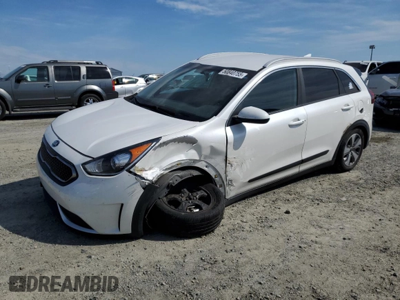 2019 Kia Niro LX with VIN KNDCB3LC1K5266082, listed as a Copart auction lot 50840755 with 74,286 mi miles and Salvage Title. Bid and sale history available at carsss.com. Image 1.