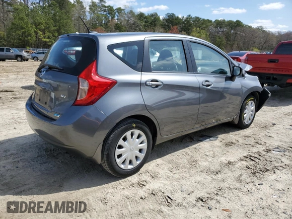 2016 Nissan Note SV with VIN 3N1CE2CP6GL367312, listed as a Copart auction lot 51609635 with 87,850 mi miles and Salvage Title. Bid and sale history available at DreamBid. Image 3.