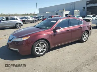 2009 Acura TL Tech with VIN 19UUA86589A015077, listed as a Copart auction lot 52129575 with 215,037 mi miles and Salvage Title. Bid and sale history available at carsss.com. Image 1.