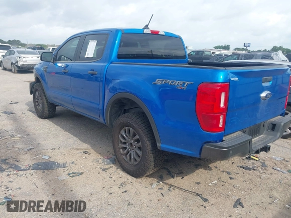2022 Ford Ranger XL with VIN 1FTER4FHXNLD40634, listed as a IAAI auction lot 42114022 with 40,328 mi miles and . Bid and sale history available at DreamBid. Image 3.