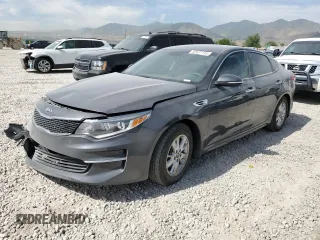 2018 Kia Optima LX with VIN KNAGT4L35J5212185, listed as a Copart auction lot 60927115 with 61,057 mi miles and Salvage title. Bid and sale history available at DreamBid. Image 1.