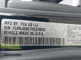 2024 Jeep Grand Cherokee Altitude z VIN 1C4RJHAG7RC679243, wystawiony jako IAAI lot #41920086 z przebiegiem Nie podano mil oraz . Historia ofert i sprzedaży dostępna na DreamBid. Obrazek 9.