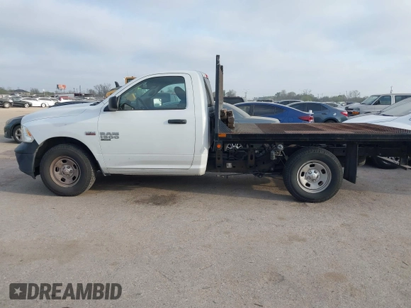 2019 Ram 1500 Classic Tradesman with VIN 3C6JR6DT0KG522330, listed as a IAAI auction lot 41789462 with 91,347 mi miles. Bid and sale history available at carsss.com. Image 14.