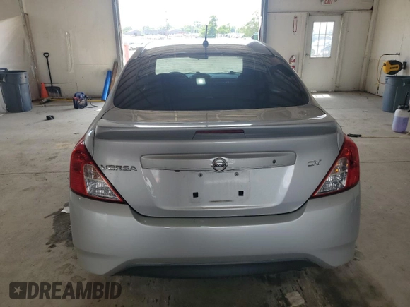 2019 Nissan Versa SV with VIN 3N1CN7AP3KL858980, listed as a Copart auction lot 61161385 with 47,304 mi miles and Salvage title. Bid and sale history available at DreamBid. Image 6.