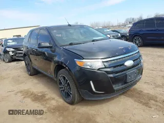 2013 Ford Edge SEL with VIN 2FMDK3JC6DBC78987, listed as a IAAI auction lot 41860911 with 120,745 mi miles. Bid and sale history available at carsss.com. Image 1.