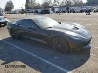 2016 Chevrolet Corvette Z51 3LT with VIN 1G1YM2D72G5115814, listed as a Copart auction lot 89352015 with 43,692 mi miles and Salvage title. Bid and sale history available at DreamBid. Image 4.