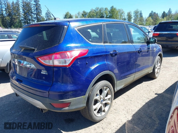2013 Ford Escape SEL with VIN 1FMCU9HX3DUB97778, listed as a IAAI auction lot 42195445 with 147,154 mi miles. Bid and sale history available at carsss.com. Image 4.