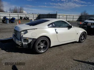 2006 Nissan 350Z Touring with VIN JN1AZ34D66M303653, listed as a Copart auction lot 50807665 with 144,010 mi miles and Salvage Title. Bid and sale history available at carsss.com. Image 3.