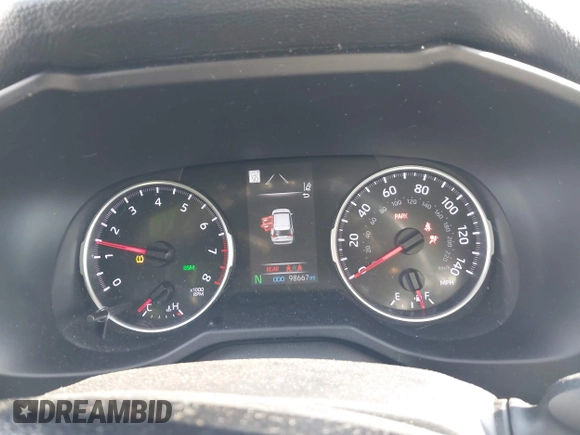 2020 Toyota RAV4 XLE with VIN 2T3P1RFV2LW130185, listed as a IAAI auction lot 42033372 with 98,667 mi miles and . Bid and sale history available at DreamBid. Image 7.
