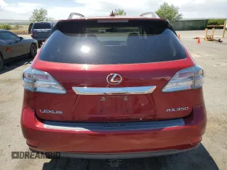2010 Lexus RX 350 with VIN 2T2BK1BA6AC063864, listed as a Copart auction lot 63141325 with 104,698 mi miles and Salvage title. Bid and sale history available at DreamBid. Image 6.