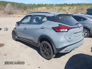 2024 Nissan Kicks SR with VIN 3N1CP5DV6RL536725, listed as a IAAI auction lot 41694778 with 2,968 mi miles. Bid and sale history available at carsss.com. Image 3.