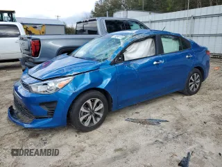 2022 Kia Rio S with VIN 3KPA24AD7NE481564, listed as a Copart auction lot 49095115 with 62,963 mi miles and Non Repairable. Bid and sale history available at carsss.com. Image 1.
