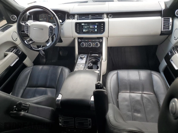 2016 Land Rover Range Rover HSE with VIN SALGS2KFXGA260327, listed as a Copart auction lot 53199585 with 111,970 mi miles and Salvage title. Bid and sale history available at DreamBid. Image 8.