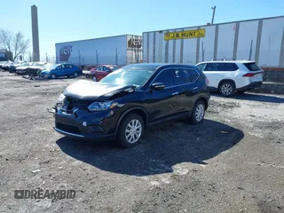 2015 Nissan Rogue SV with VIN 5N1AT2MK1FC824630, listed as a IAAI auction lot 41849398 with 145,294 mi miles. Bid and sale history available at carsss.com. Image 2.