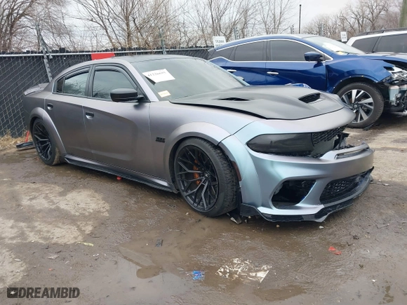 2020 Dodge Charger Scat Pack with VIN 2C3CDXGJ7LH157411, listed as a IAAI auction lot 41226695 with 52,108 mi miles. Bid and sale history available at carsss.com. Image 1.