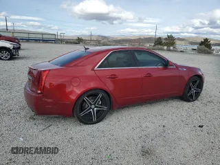 2008 Cadillac CTS AWD w/1SB with VIN 1G6DT57V680186665, listed as a Copart auction lot 52031545 with 161,531 mi miles and Salvage Title. Bid and sale history available at carsss.com. Image 3.