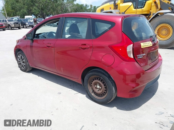 2017 Nissan Note SV z VIN 3N1CE2CP9HL365555, wystawiony jako IAAI lot #42468246 z przebiegiem 97 065 mil mil oraz . Historia ofert i sprzedaży dostępna na DreamBid. Obrazek 3.