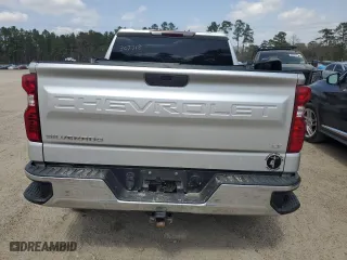2019 Chevrolet Silverado 1500 LT with VIN 3GCPWCED1KG307718, listed as a Copart auction lot 48594755 with 0 mi miles and Salvage Title. Bid and sale history available at carsss.com. Image 6.