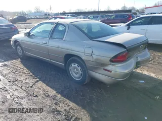 1999 Chevrolet Monte Carlo LS with VIN 2G1WW12M4X9183264, listed as a IAAI auction lot 41388935 with 135,826 mi miles and . Bid and sale history available at DreamBid. Image 3.