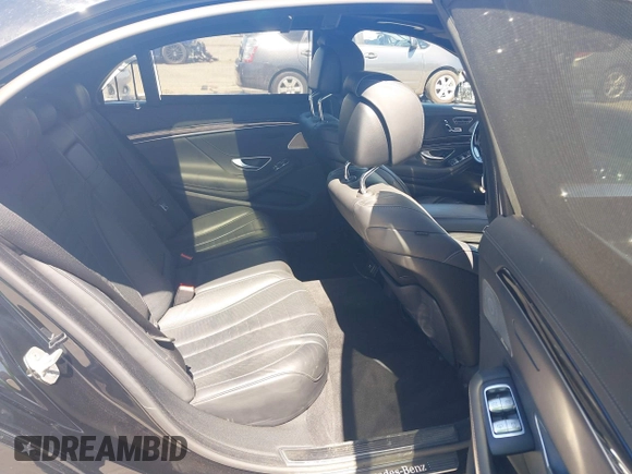 2016 Mercedes-Benz S 550 with VIN WDDUG8CB4GA225993, listed as a IAAI auction lot 41818925 with 72,053 mi miles and . Bid and sale history available at carsss.com. Image 8.