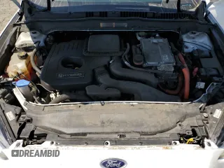 2014 Ford Fusion SE Hybrid with VIN 3FA6P0LU5ER104422, listed as a Copart auction lot 58584425 with 166,419 mi miles and Salvage title. Bid and sale history available at DreamBid. Image 11.