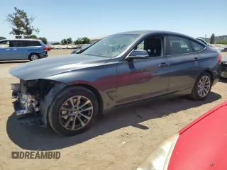 2014 BMW 3 Series 328i Gran Turismo xDrive with VIN WBA3X5C56ED556307, listed as a Copart auction lot 63501095 with 76,033 mi miles and Salvage title. Bid and sale history available at DreamBid. Image 1.