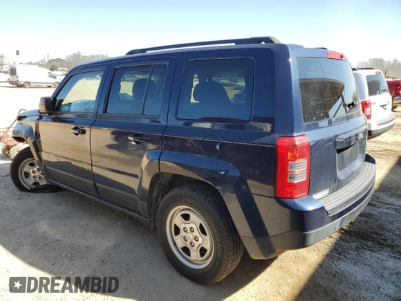 2013 Jeep Patriot Latitude with VIN 1C4NJPFB8DD192657, listed as a Copart auction lot 46593715 with 153,999 mi miles and Salvage Title. Bid and sale history available at carsss.com. Image 2.