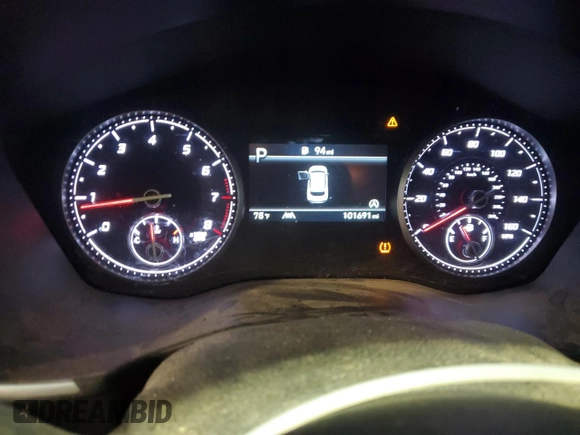 2023 Hyundai Santa Fe SE with VIN 5NMS1DAJ5PH543777, listed as a Copart auction lot 63082355 with 101,691 mi miles and Salvage title. Bid and sale history available at DreamBid. Image 9.