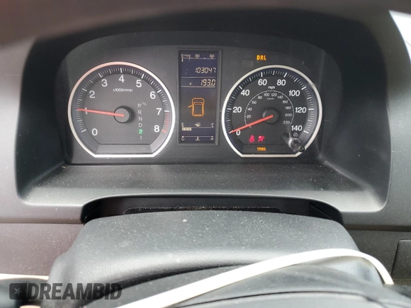 2010 Honda CR-V LX with VIN 5J6RE4H34AL057648, listed as a Copart auction lot 62679515 with 103,047 mi miles and Salvage title. Bid and sale history available at DreamBid. Image 9.