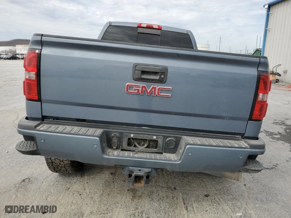 2016 GMC Sierra 2500HD Denali with VIN 1GT12UE85GF152559, listed as a Copart auction lot 50357665 with 126,933 mi miles and Salvage Title. Bid and sale history available at carsss.com. Image 6.