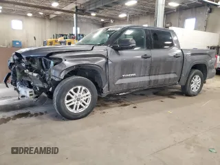 2023 Toyota Tundra 2WD SR5 with VIN 5TFLA5AB3PX019618, listed as a Copart auction lot 46546095 with 38,808 mi miles and Clean Title. Bid and sale history available at carsss.com. Image 1.