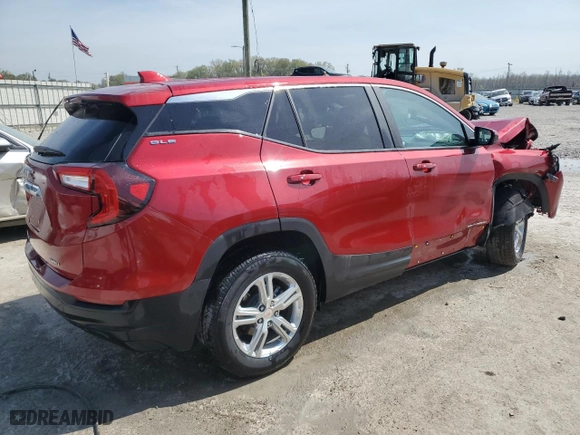 2024 GMC Terrain SLE with VIN 3GKALTEG0RL294376, listed as a Copart auction lot 50138965 with 24,989 mi miles and Salvage Title. Bid and sale history available at carsss.com. Image 3.
