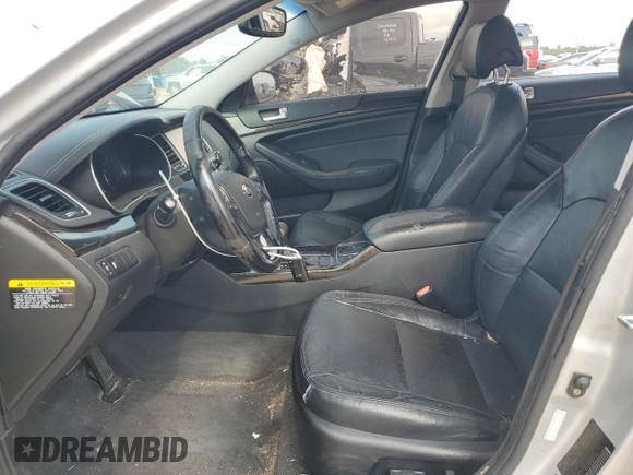 2016 Kia Cadenza with VIN KNALN4D72G5216522, listed as a Copart auction lot 78855824 with 150,028 mi miles and Salvage Title. Bid and sale history available at DreamBid. Image 7.