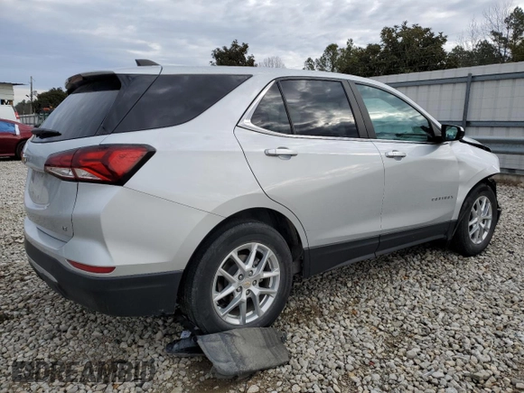 2022 Chevrolet Equinox LT with VIN 3GNAXKEV5NL182666, listed as a Copart auction lot 45246295 with 66,177 mi miles and Salvage Title. Bid and sale history available at DreamBid. Image 3.