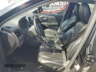 2019 Jeep Cherokee Limited with VIN 1C4PJMDX0KD307268, listed as a Copart auction lot 55044554 with 47,277 mi miles and Salvage Title. Bid and sale history available at carsss.com. Image 7.