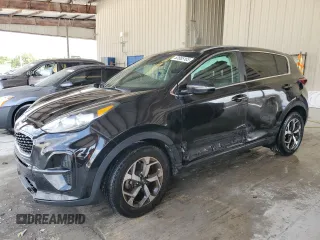2020 Kia Sportage LX with VIN KNDPM3AC9L7684717, listed as a Copart auction lot 52885165 with 66,742 mi miles and Non Repairable. Bid and sale history available at carsss.com. Image 1.