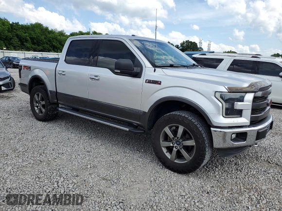 2015 Ford F-150 XLT with VIN 1FTEW1EF8FFA47967, listed as a Copart auction lot 55328255 with 183,511 mi miles and Clean Title. Bid and sale history available at carsss.com. Image 4.