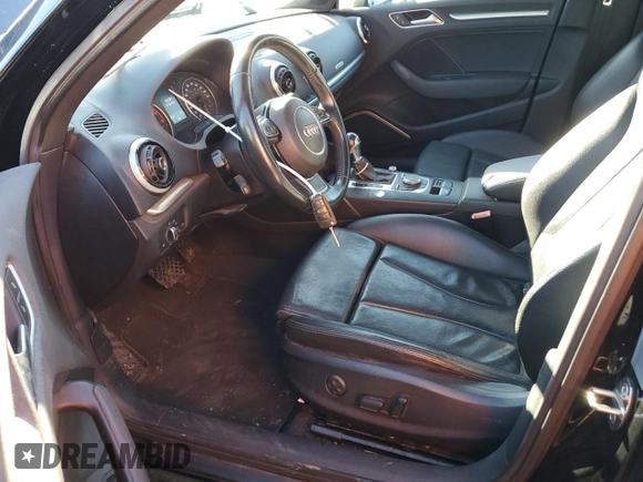 2015 Audi A3 2.0T Premium Plus with VIN WAUEFGFF9F1010227, listed as a Copart auction lot 41621014 with 99,378 mi miles. Bid and sale history available at carsss.com. Image 7.