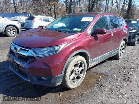2017 Honda CR-V EX with VIN 2HKRW2H54HH688875, listed as a IAAI auction lot 41810071 with 146,058 mi miles. Bid and sale history available at carsss.com. Image 6.